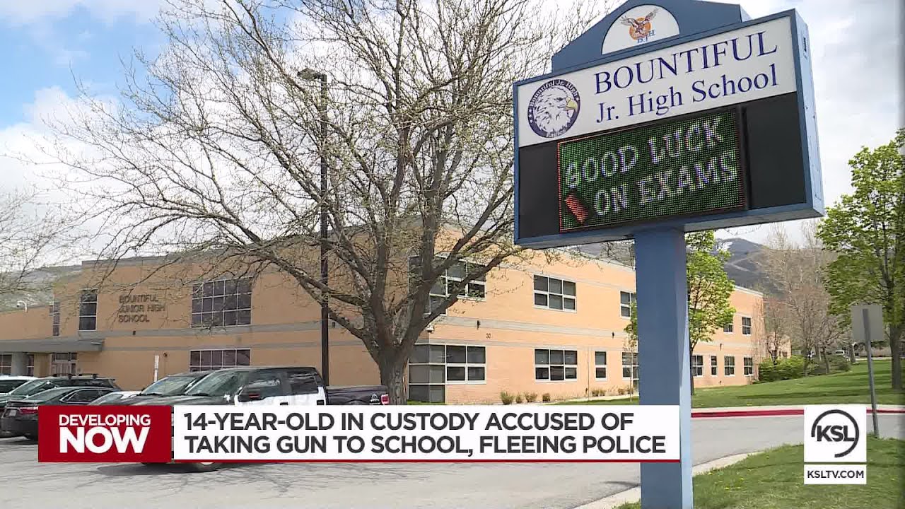 Bountiful student arrested after bringing a gun to school