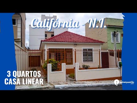 Casa 3 quartos - Bairro Califórnia - Nova Iguaçu (CA0091)