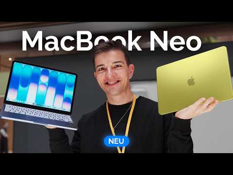 MacBook Neo, iPad Air & Studio Display: Die 7 neuen Apple-Produkte im Hands-on!