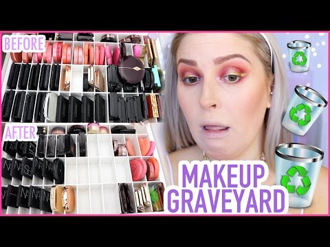 BLUSH! Nars, Tarte, Drugstore & MORE! 🔪 ORGANIZE AND DECLUTTER MY MAKEUP COLLECTION! 😏 Video