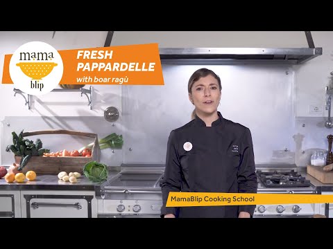 How to Make Pasta with Wild Boar Sauce - Pappardelle al cinghiale