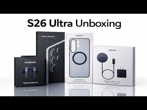 Galaxy S26 Ultra Unboxing | NEW MagSafe Accessories!