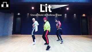 Steve Aoki & Yellow Claw - Lit (Dazzit Remix) / dsomeb Choreography & Dance