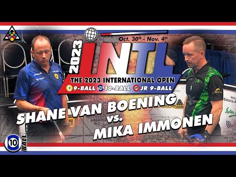 10-Ball - SHANE VAN BOENING vs MIKA IMMONEN - 2023 International Bigfoot Challenge
