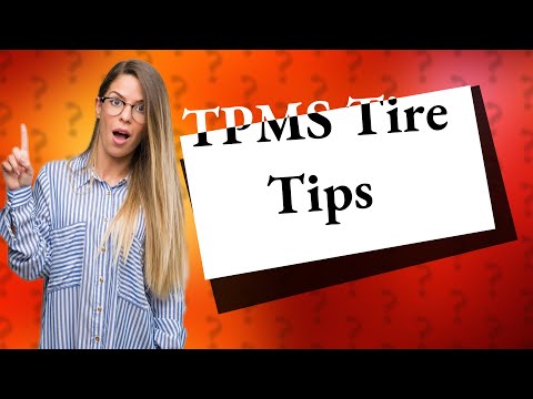 How do you prevent TPMS damage when changing tires?