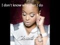 Chrisette Michele I Don't Know Why But I Do with lyrics Let Freedom Reign