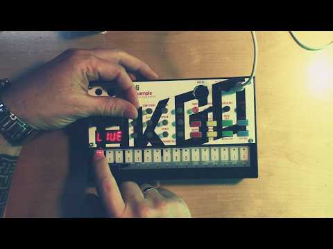 KORG volca sample OK GO - run through samples and small jam