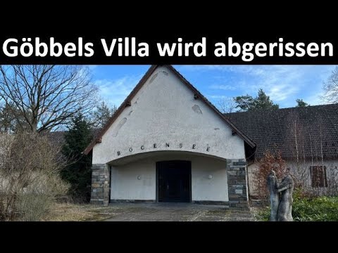 Derzeit wird über ein Abriß der Villa diskustiert. Wie ist Deine Meinung?