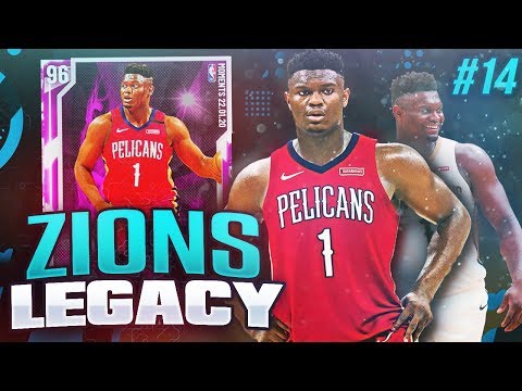 ZIONS LEGACY #14 - ZION IS SO CLUTCH! NBA 2K20 MYTEAM!!