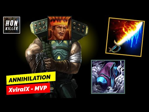HoN Artillery ASSASSIN'S SHROUD with DAWNBRINGER - MVP