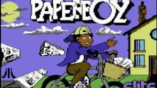 C64 Paperboy longplay.
