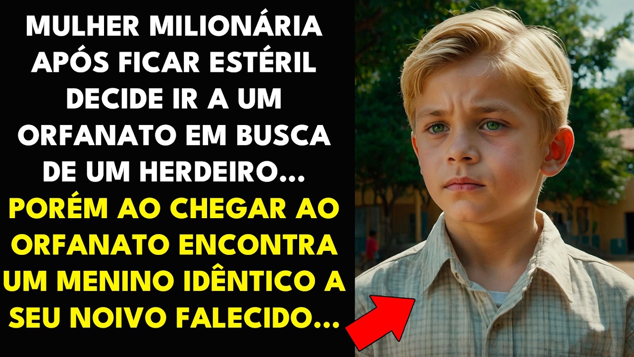 MULHER MILIONÁRIA APÓS FICAR ESTÉRIL DECIDE IR A UM ORFANATO EM BUSCA DE UM HERDEIRO... PORÉM AO...