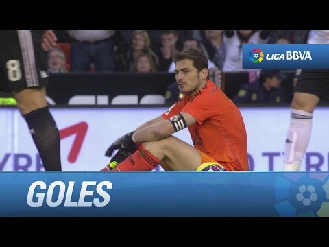 Todos los goles de Valencia CF (2-1) Real Madrid - HD