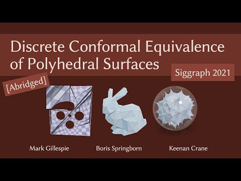 [Abridged] Discrete Conformal Equivalence of Polyhedral Surfaces