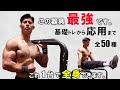 【万能器具】ディップスバーの効果的な使い方を50種類紹介!【ジムに通うのが馬鹿らしくなります。】
