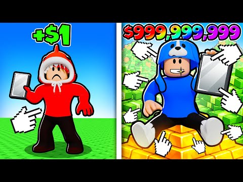 OMZ TAP TO GET RICH IN ROBLOX!