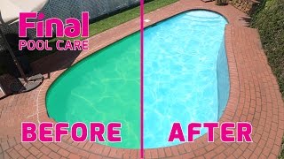 Control Algae - Create a Sparkling Clear Blue Swimming Pool with Final Pool Care