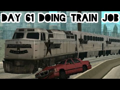 Doing Train job In Gta San Andreas Part 61
