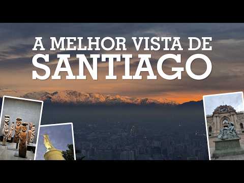 Um domingo no CENTRO HISTÓRICO de SANTIAGO e o CERRO SAN CRISTÓBAL | CHILE 2025 | Pinho por aí
