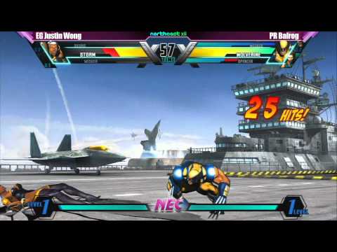 UMVC3 EG Justin Wong vs PR Balrog NEC XII Tournament