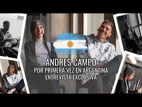 Entrevista/interview a ANDRES CAMPO - ¡Por primera vez en Argentina! #UtopicTV