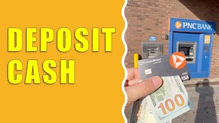 How to Deposit Cash at PNC ATM