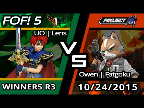 UO | Lens (Roy) vs. Owen | Fatgoku (Snake, Fox) | PM WR2 | Fight or Flight 5