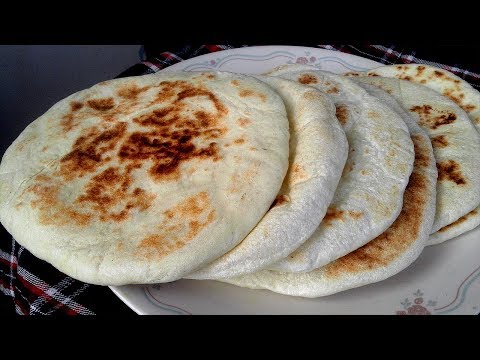 পিটা ব্রেড চুলায় রান্নার রেসিপি/গ্যাসের চুলায় পিটা ব্রেড তৈরি - Chulay Bangladeshi Pita Bread Recipe