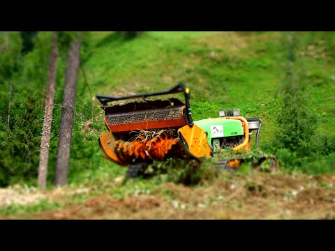 Forstmulcher mit Green Climber