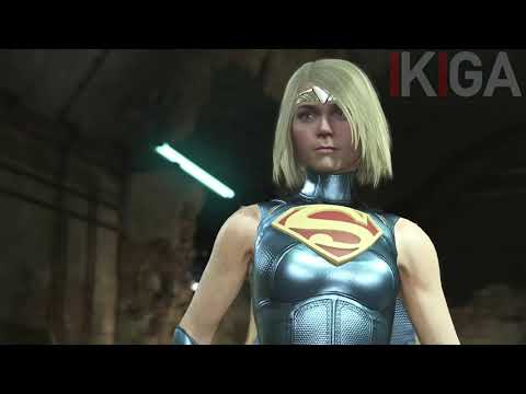 SCARECROW VS SUPERGIRL KARA ZOR EL ALL DIALOGUES QUOTE INJUSTICE 2 2020