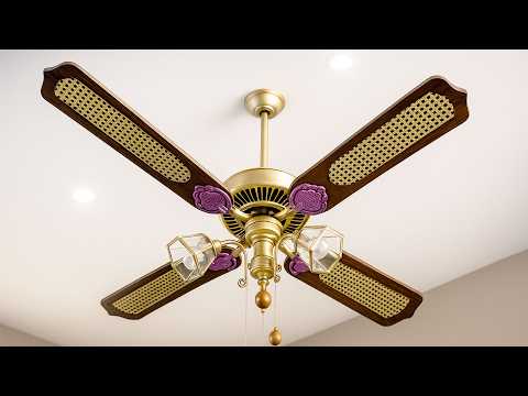 Ceiling Fan Vintage Design Elegant, Very Attractive!!!