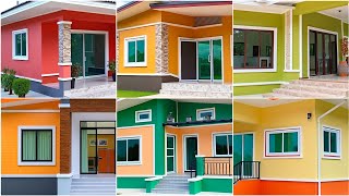 Top 300 House Painting Colours Outside 2025 Latest Exterior Wall Paint Ideas & Color Combinations