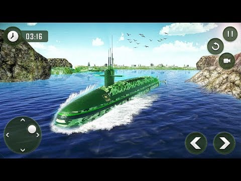 US Army Transporter Submarine Driving Games Android Gameplay