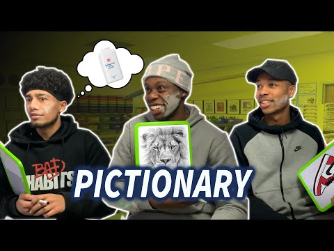 Pictionary  w/ POWDER SLAPS - OFF TOPIC Challenges Ep 2