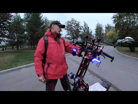 Электросамокат Ultron T128 GT 5.0 ltd. Dualtron отдыхает | Электротранспорт