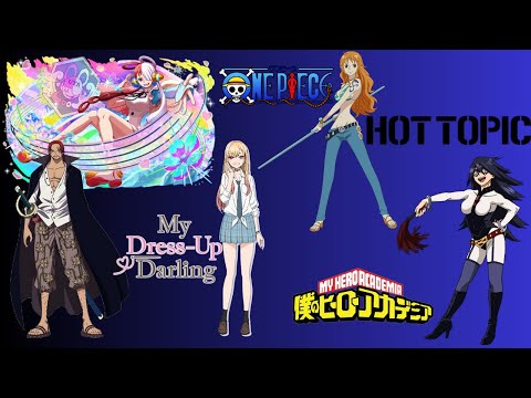Hot Topic Anime Clothes Haul Unboxing!