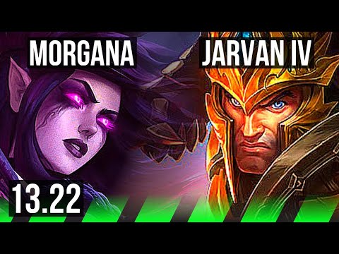 MORGANA vs JARVAN IV (JNG) | 12/1/19, Legendary | NA Master | 13.22