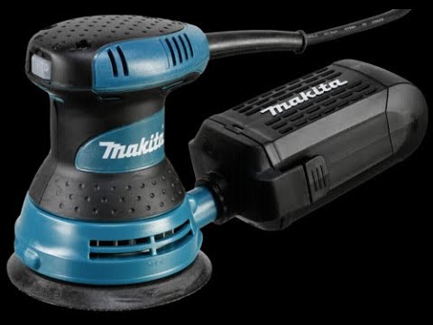 Makita Ekscentrinis šlifuoklis BO5030 125 mm video