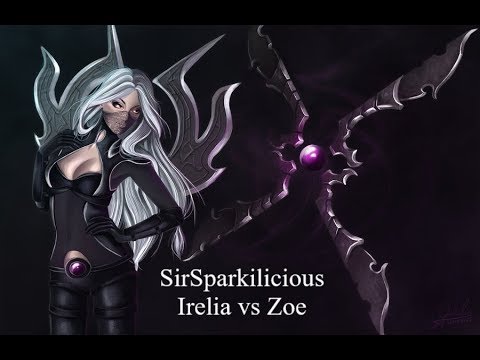 Irelia vs Zoe! mid lane!