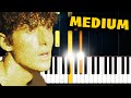 JVKE - golden hour - Piano Tutorial (MEDIUM)