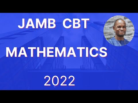 JAMB CBT Mathematics 2022 Past Questions 21 - 27