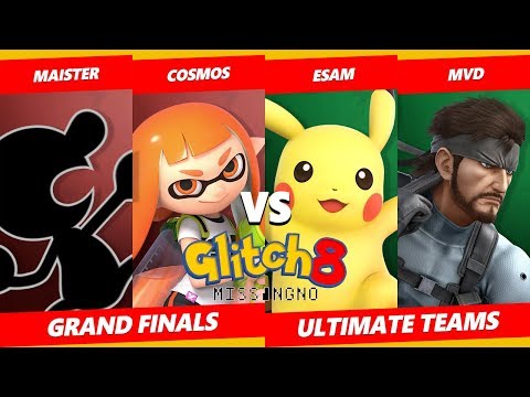 Glitch 8 SSBU - ESAM & MVD Vs. Cosmos & Maister - Smash Ultimate Tournament Grand Finals