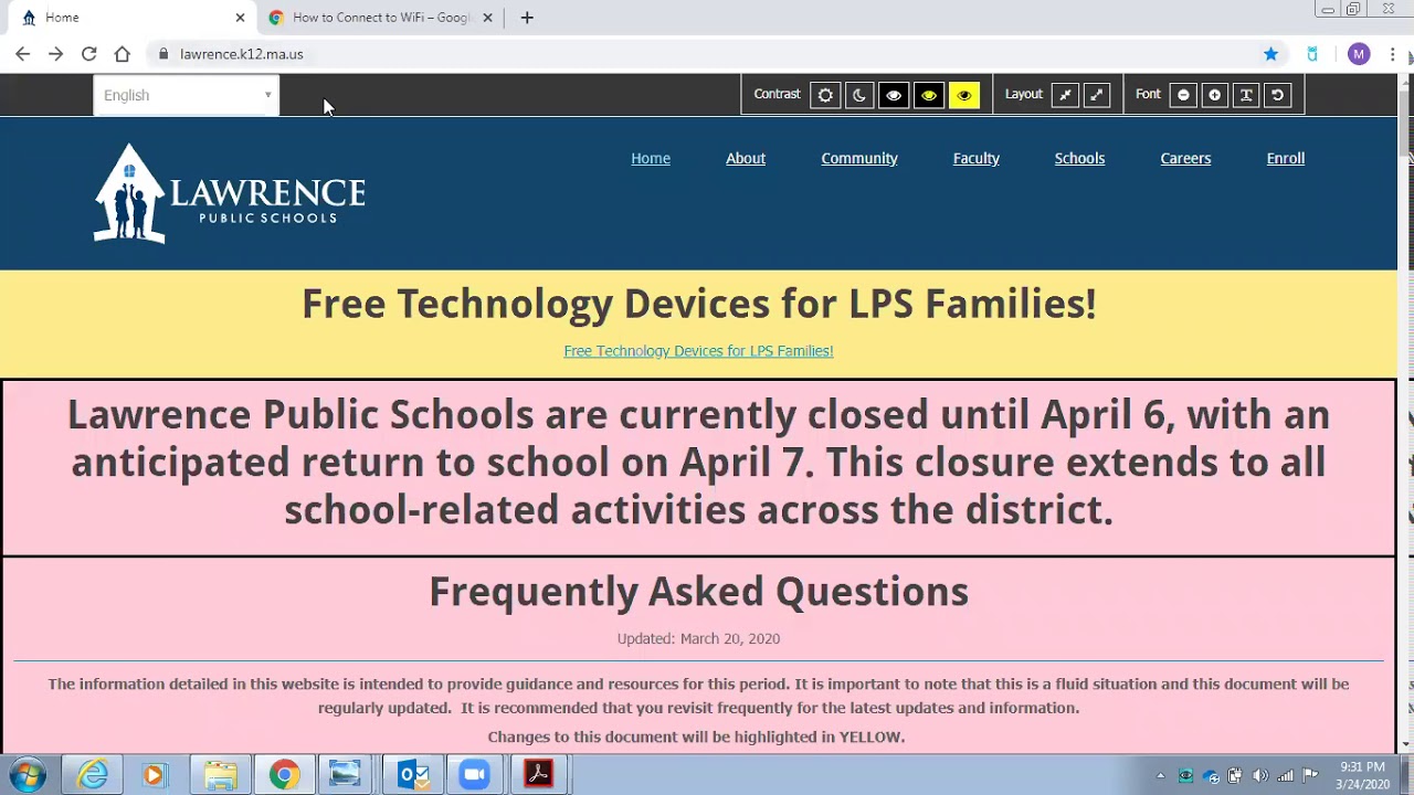 LPS Free Tech Login
