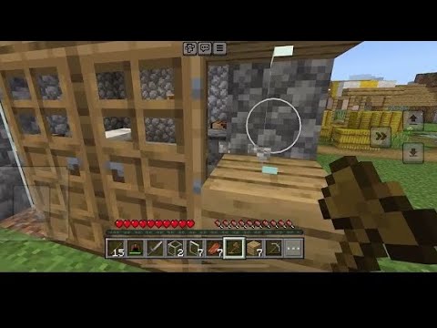 🔥 Ultimate Minecraft iOS Gameplay - Crafting Glass Blocks for EPIC House!