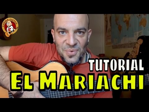 Como tocar EL MARIACHI de la pelicula DESPERADO en GUITARRA | Tutorial Fácil
