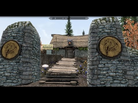 Skyrim Double Feature Tiny Homes - Samsip's Riverwood Farmhouse and Winterhold Homestead