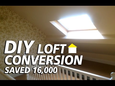 DIY Loft conversion, (saved £16000) and added an extra bed room.