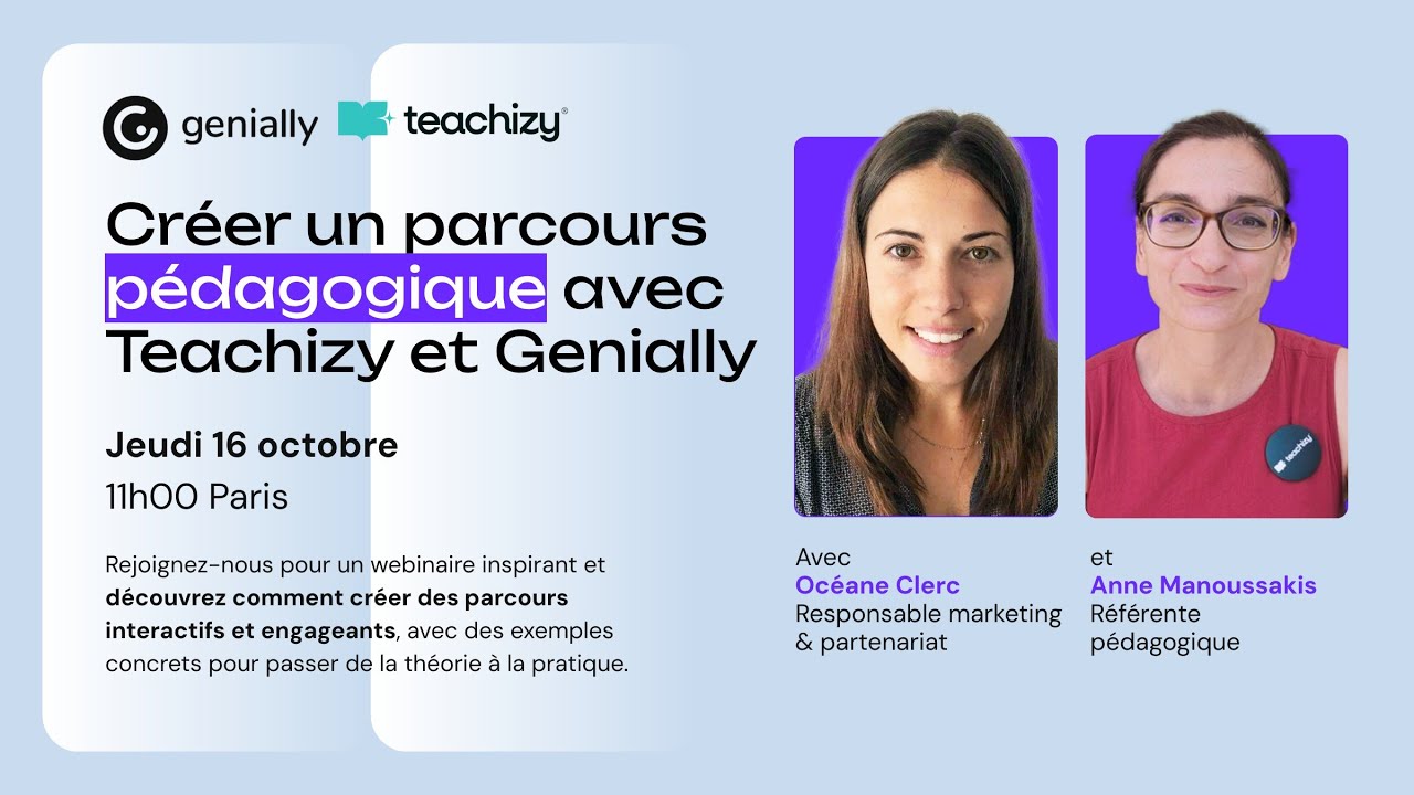 Comment créer un parcours pédagogique interactif avec Teachizy et Genially ?