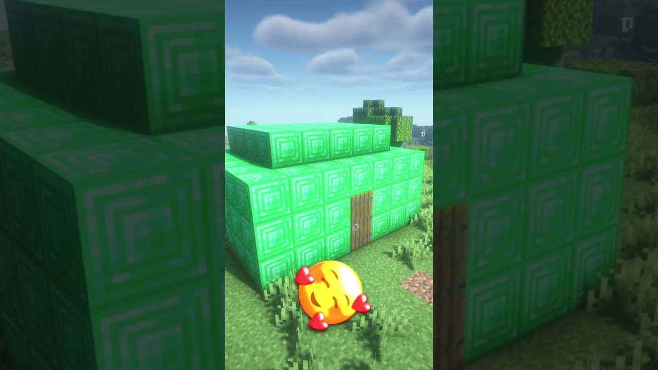 SALVANDO A MINA DE ESMERALDA DOS VILLAGERS #shorts #física #minecraft #villager #momento