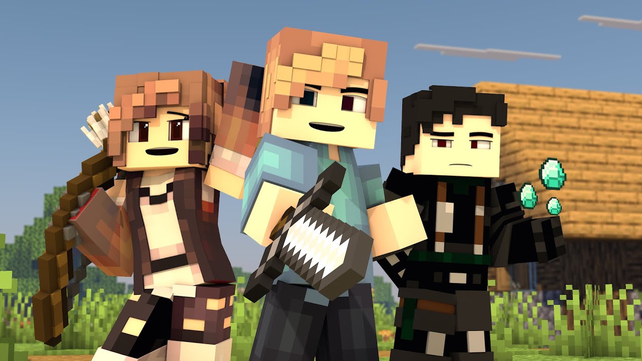 "Noob's Adventures" - A Minecraft Short Film (Minecraft Animation)